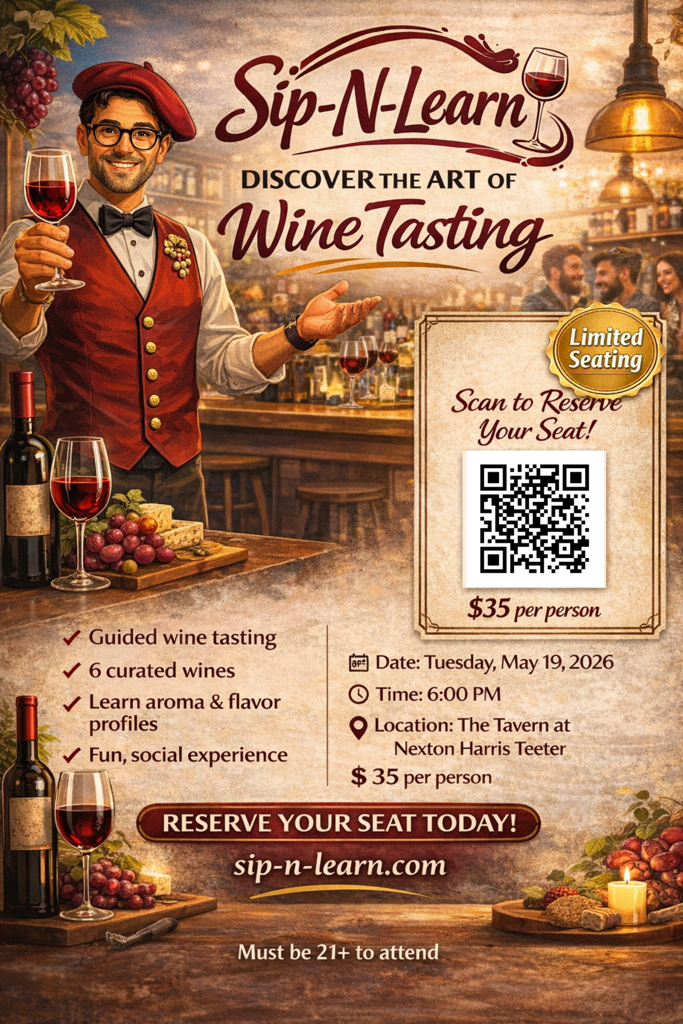 May 19, 2026 Wine Class