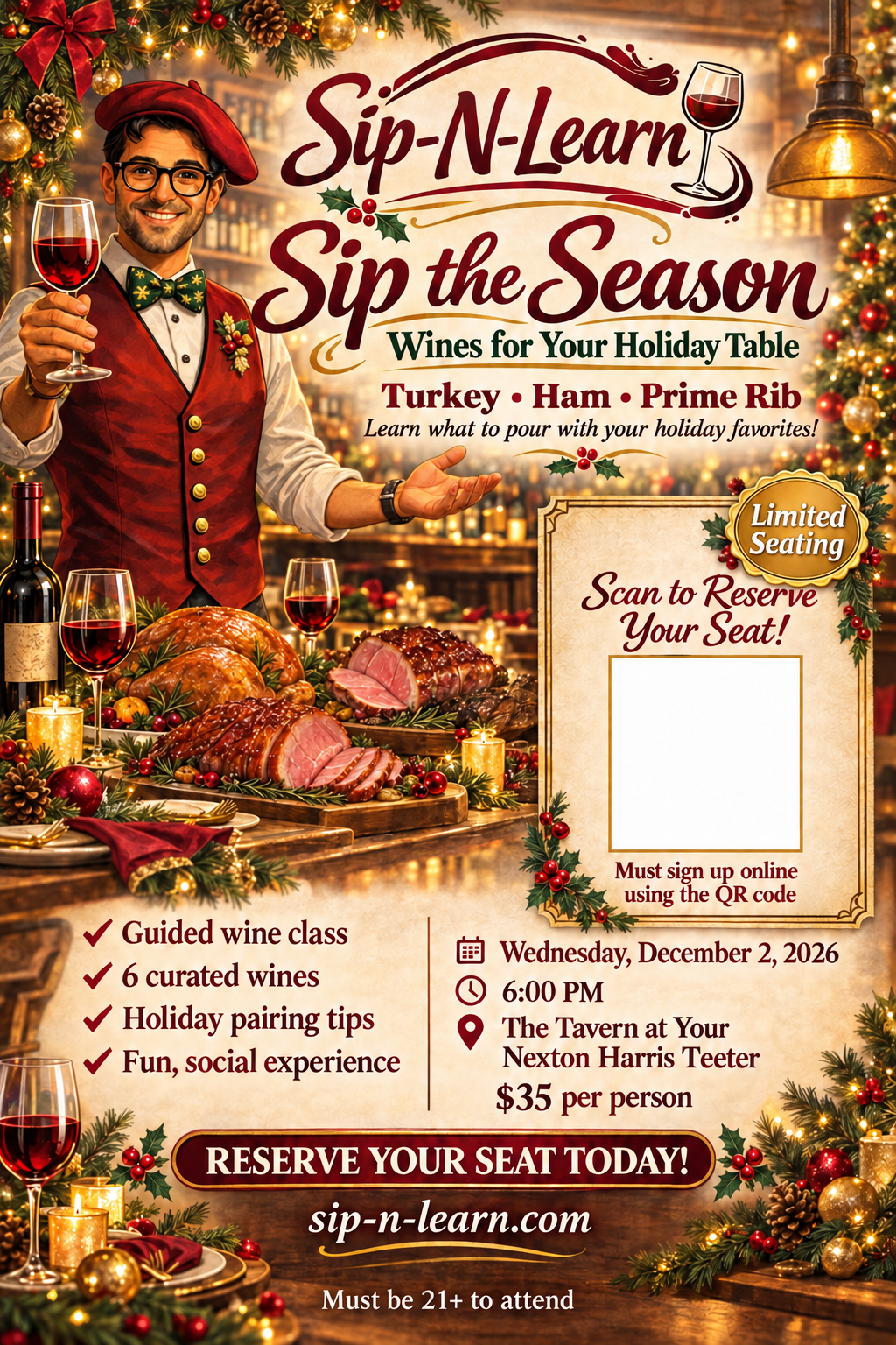 December 2, 2026 Wine Class